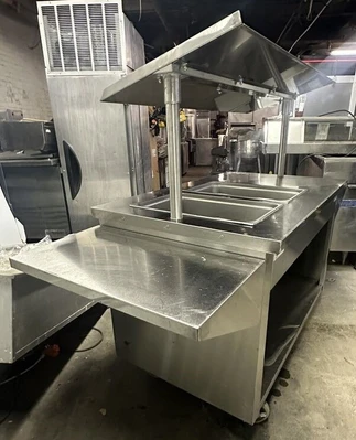 174-0209 Seco Select BST-44 78" Economy Breakfast Cart