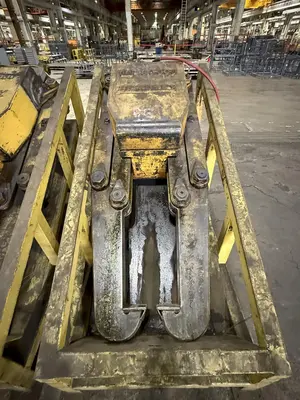 40 TON (80,000 LBS) BRADLEY ADJUSTABLE TELESCOPING COIL LIFTING GRAB TONGS: STOCK #23557