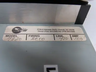 ESC 7820-3-04-5-20-BF204 Power Controller Primary 4-20ma  Secondary 100A 480V