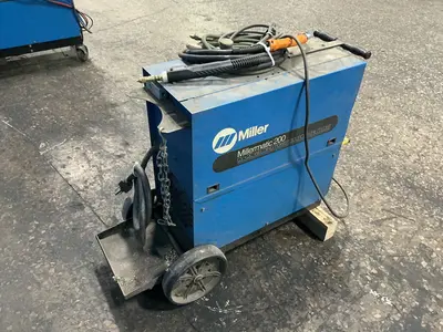 Used MILLER MILLERMATIC 200 Mig Welders Ohio US | HGR 24 #1319758