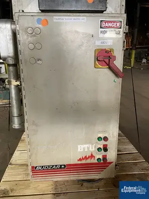 USED Berstorff 1,610 MM (63") Berstorff Vertical Two Roll Calander Sheet Stack