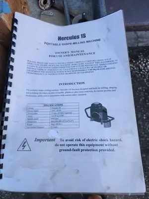 2016 HERCULES 1S Routers | STONE EQUIPMENT WAREHOUSE (6)