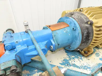 Eaton Vickers Hydraulic Power Unit 120 Gal 29GPM 3000PSI 30Hp 230/460V 3Ph-READ*