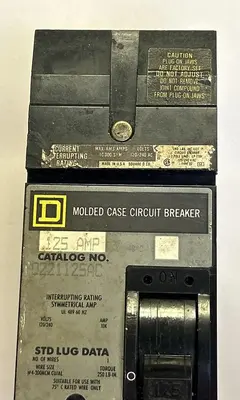 Used SQUARE D Q221125AC Miscellaneous Equipment (Electrical & Power) Ohio US | Surplus Asset Holdings #1236941