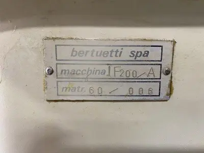 USED BERTUETTI SPA IF200-A