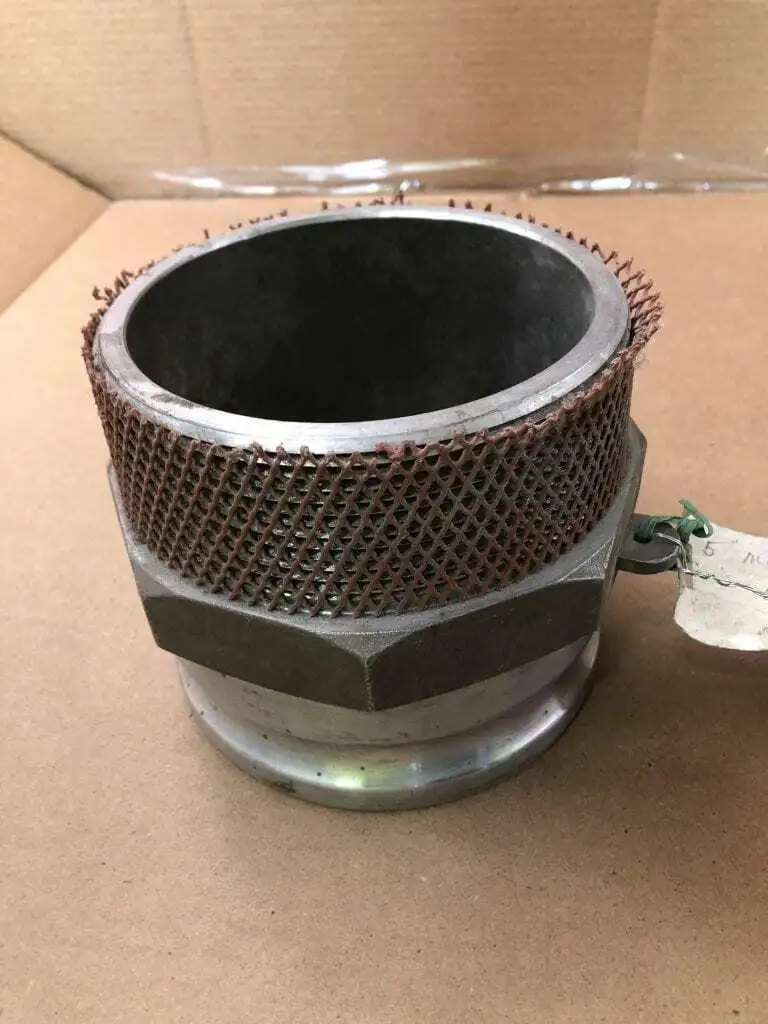 004979 316 Stainless Steel 5″ Male Fire Hose Adapter / Fitting