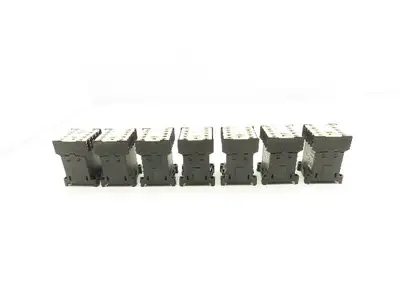 Siemens 3TF2001-0DB4 Contactor 400V 4kW 24VDC Coil 3 Pole Size S00 1NC Lot Of 7