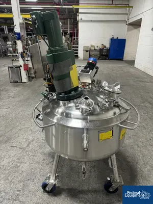 USED Precision 150 Liter Precision Stainless Reactor, 316 S/S, 45/100#