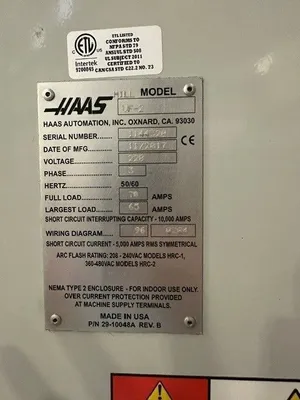 2017 HAAS VF-2 Vertical Machining Centers | Bayou Machinery (7)