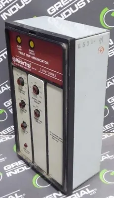 General Electric TA9VT20MA1 MicroVersaTrip Fault Trip Annunciator Used