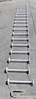 Guardian Fall Protection 17 Ft Rapid Deployment Rescue Ladder Rescue System
