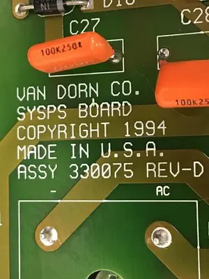 USED VAN DORN 330075
