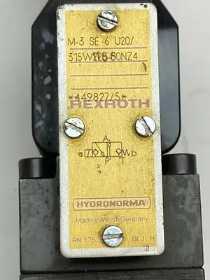 USED REXROTH M-3 SE 6 U20/315W115-60NZ4