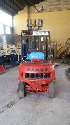 LINDE LPG Forklift, in perfect condition, еngine major overhauled 2019