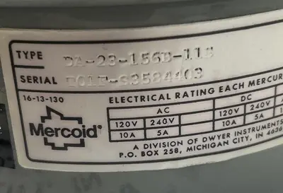 New | in-Stock MERCOID DA-23-156B-11S Miscellaneous Equipment (Electrical & Power) Ohio US | Surplus Asset Holdings #1241468