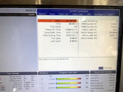 2017 HAAS VF-9/50 Vertical Machining Centers | Clark Machinery Sales, LLC (10)