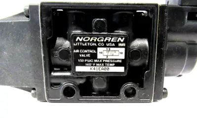 USED NORGREN K41EA00 SOLENOID VALVE