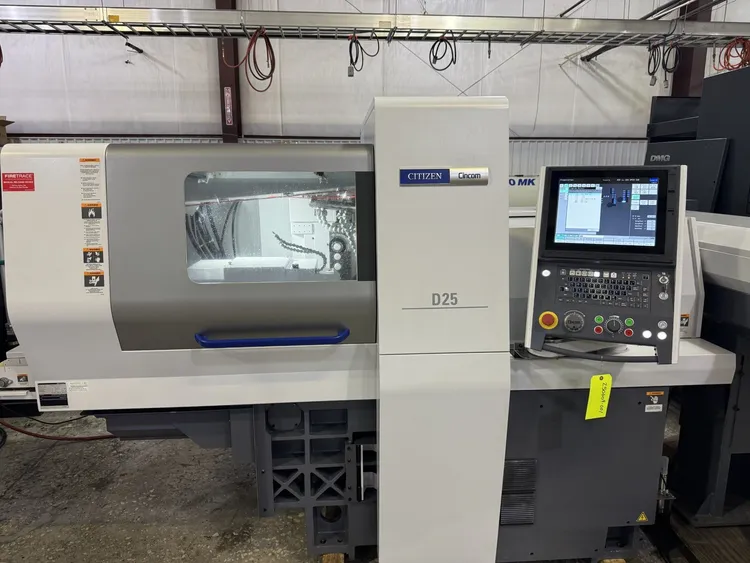 Used 2019 CITIZEN D25VIII Swiss Type Automatic Screw Machines Texas US | Midstate Machinery 10 #174285