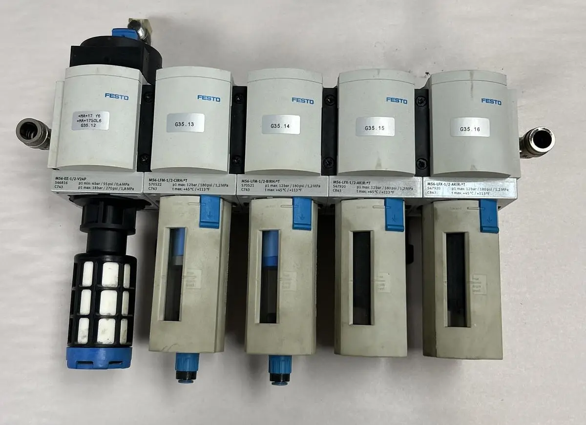 Used FESTO MS6-LFM-1/2-CIRH Filtration Equipment Ohio US | Surplus Asset Holdings #1578909