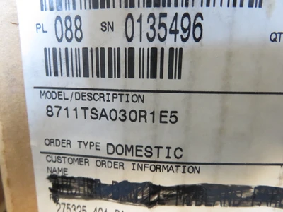 Rosemount 8711TSA030R1E5 Magnetic Flowtube , size 3" , Unused