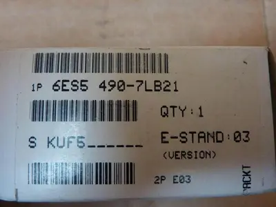 NEW SIEMENS 6ES5 490-7LB21