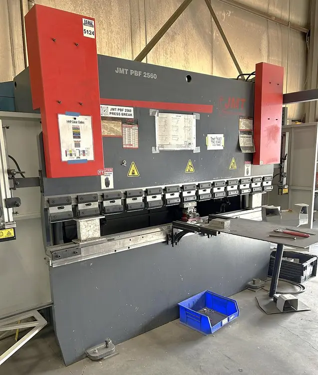 Used 2013 JMT PBF 2560 HYDRAULIC PRESS BRAKE Angle Punches Utah US | ABL Technology LLC #1015445