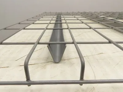 New Pallet Rack Wire Deck 42x46" Waterfall 4 Step Channel Racking 3500lb Mesh