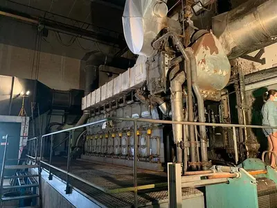 Leroy-Somer Generator Set with MAN B&W 9L32/40 Diesel Engine