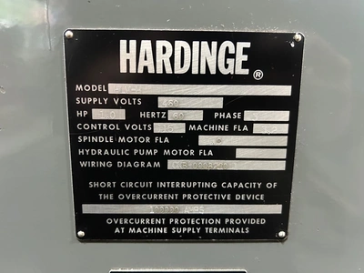 11"x18"cc HARDINGE Super Precision Toolroom Lathe, 1997