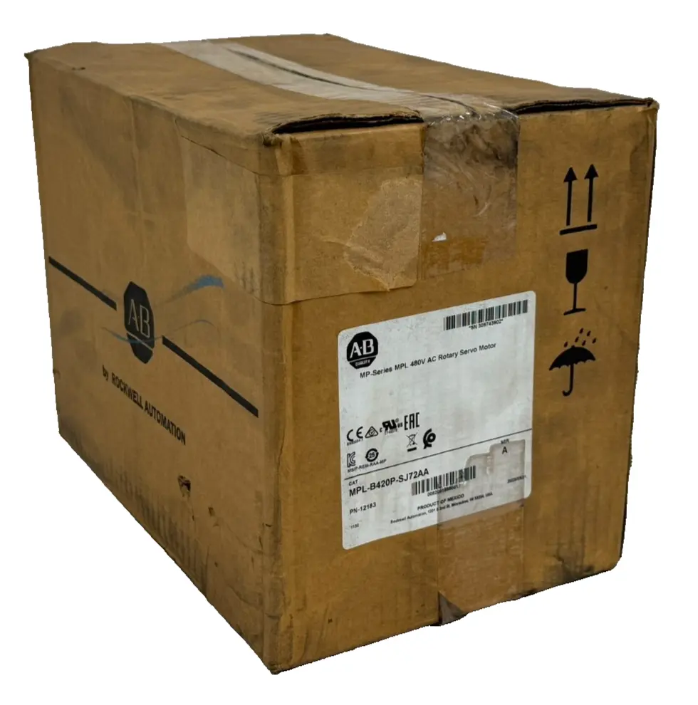 ALLEN BRADLEY MPL-B420P-SJ72AA SERVO MOTOR SER. A UNOPENED SURPLUS