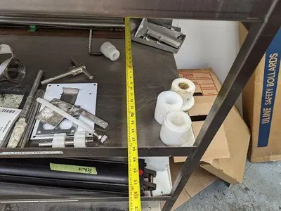 SS Mobile Parts Rack
