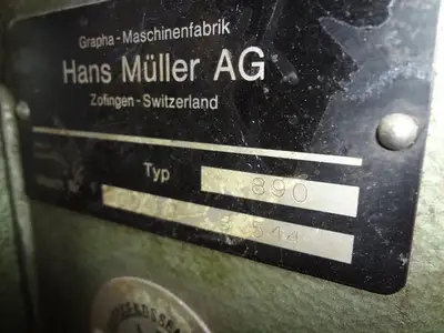 Muller Martini Saddle Stitcher