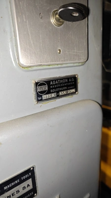 AGATHON Pedestal Grinders, lot of 6 very nice machines in good used condition, price per lot
