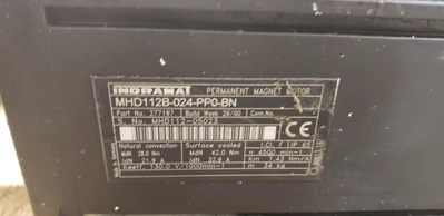 Rexroth Indramat Servo Motor MHD112B-024-PP0-BN