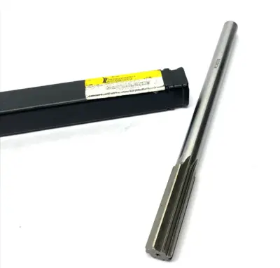 Used Interstate Chucking Reamer: 0.6640", 9" OAL, 2-1/4" Flute Length, Straight H Reamers Michigan US | Maverick Industrial Sales #1397931
