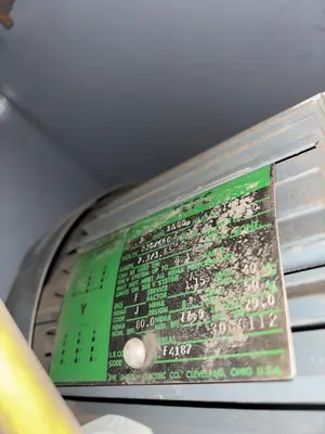 3 HP TORIT MODEL #84 DUST COLLECTOR: STOCK #23348