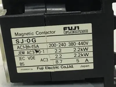 USED FUJI ELECTRIC SJ-0G