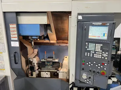 2002 MAZAK VARIAXIS 500-5X Vertical Machining Centers (5-Axis or More) | Tight Tolerance Machinery (4)