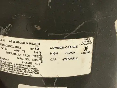 Used EMERSON K55HXGKC1812 Motors (misc) Ohio US | HGR 24 #1556782