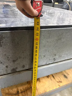 GRANITE PLATE 4'x8'x10" Inspection & Test Equipment | Global Machine Brokers, LLC (11)