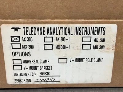 Used TELEDYNE ANALYTICAL AX300 Gas Analyzers Ohio US | HGR 24 #1263422