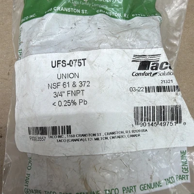 NEW Taco UFS-075T