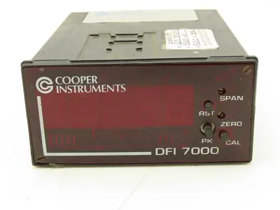 Cooper Instruments DFI 7000 SP Scale Display 0-4356 kg. 10VDC Excitation