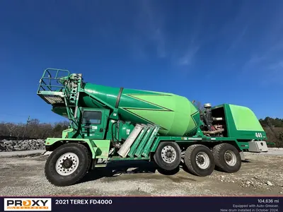 Used 2021 TEREX FD4000 Cement Mixers Georgia US | Proxy Equipment #1381954