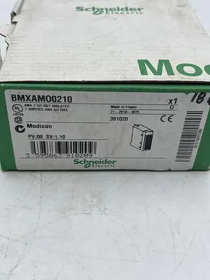 New | in-Stock SCHNEIDER SCHNEIDER ELECTRIC BMXAM00210 Misc Electrical & Power Parts | ND Industrial Surplus #1214628