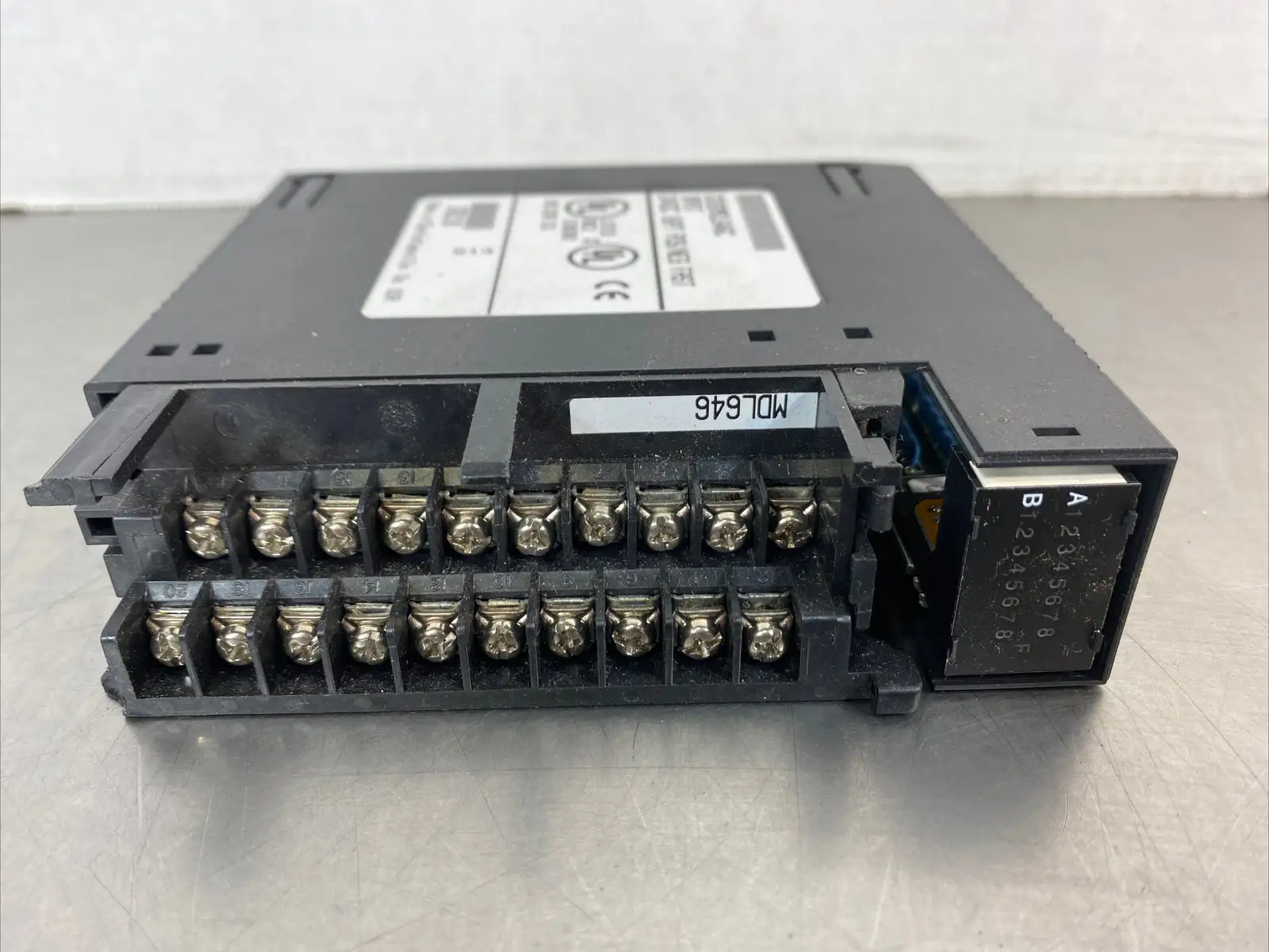 Used GE Fanuc IC693MDL646C Input Module, 24VDC, 16PT, POS/NEG FAST PLC Input & Output | Palmetto Automation #1155933