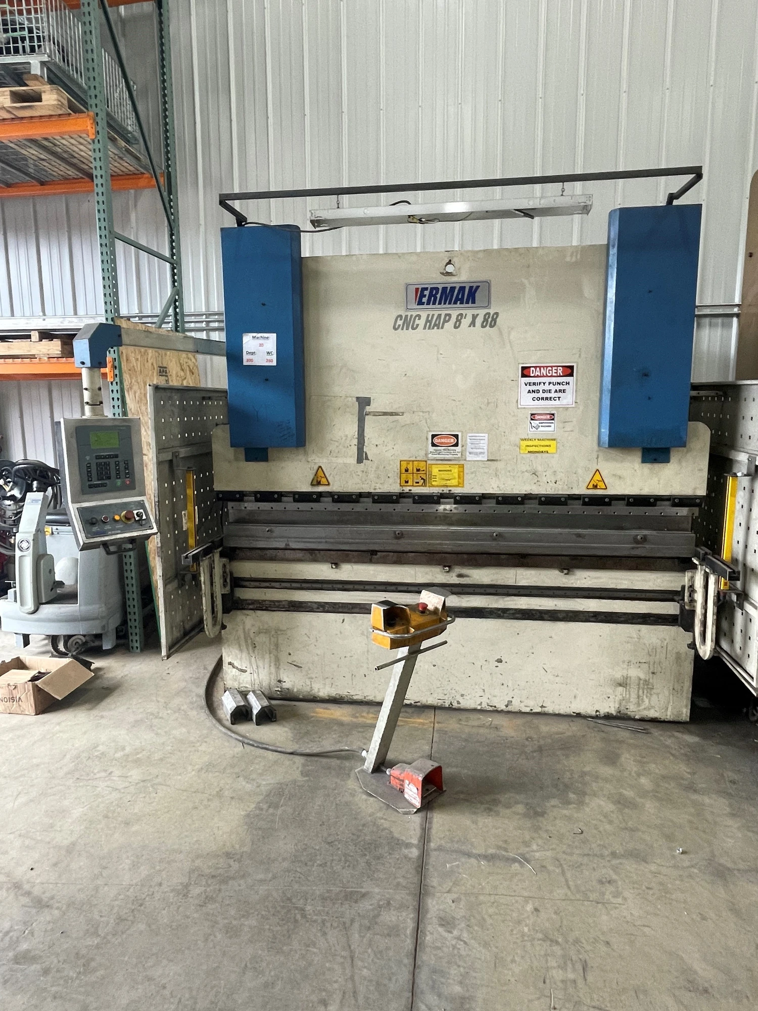 USED ERMAK CNCHAP-8X88