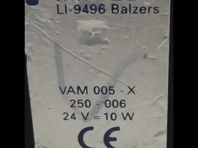 Used INFICON VAM005-X LI-9496 BALZERS Valves/Fittings Michigan US | Ideal Machinery #1275204