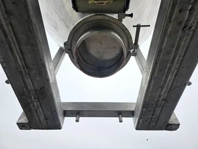 Used 440 Gallon Tank (Tote),  Stainless Steel