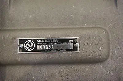 NEW NORGREN F0013A 4 WAY VALVE 975-30005 97530005